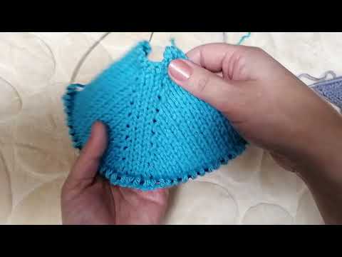 Видео: регланная линия, прибавки из протяжек.