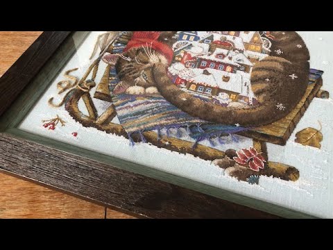 Видео: 3 работы, оформленные в багет