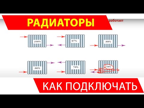 Видео: Как подключить радиатор отопления с наибольшей эффективностью
