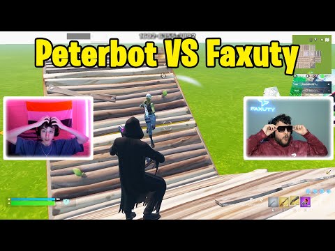 Видео: Питербот против Фэксути: бои 1 на 1❗ #fortnite