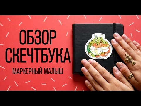 Видео: Обзор Скетчбука | Маркерный малыш