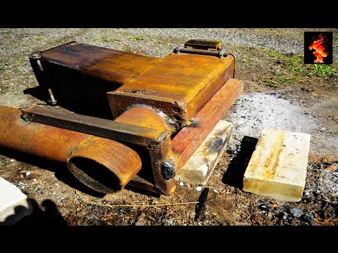 Видео: Новая ракетная печь №3 (часть part 2) (продолжение) / Rocket stove / oven /ロケットストーブ//로켓 스토브