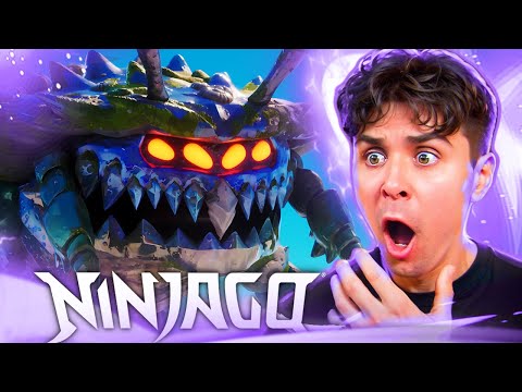 Видео: ЭТОТ БОЛЬШОЙ АХ КРАБ!! | РЕАКЦИЯ на 12 серию Ninjago Dragon Rising