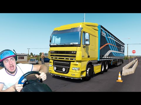 Видео: КУПИЛ НОВЫЙ ГРУЗОВИК и ПРИЦЕП в КАЗАХСТАНЕ - ETS 2 + РУЛЬ