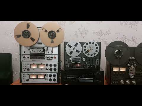 Видео: Слон и моська катушечные магнитофоны Pioneer RT-2044 & Akai 4000-DSll