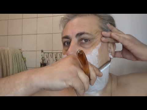 Видео: Тест бритьё Японской бритвой