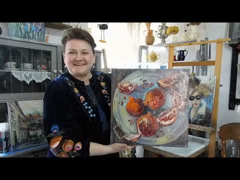 Видео: В  мастерской у художника. Это очень интересно! Идем в гости к творческим людям.