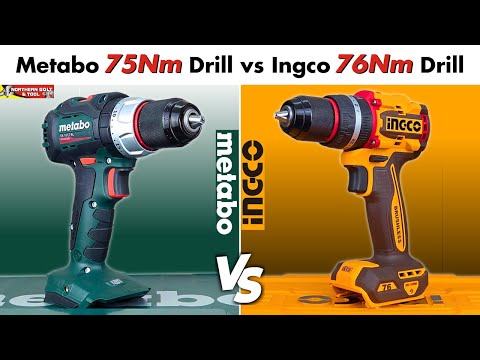 Видео: Metabo против Ingco: сможет ли Ingco победить Metabo? Соревнование аккумуляторных ударных дрелей ...