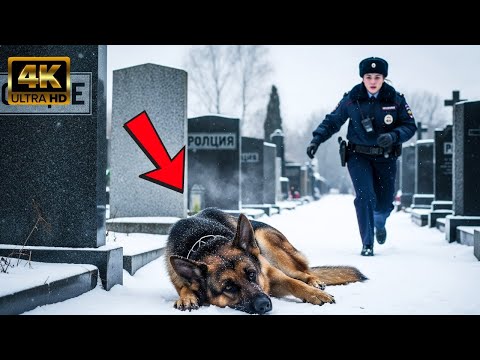Видео: Полицейская нашла собаку у могилы напарника спустя годы — дальше было то, чего не ждали