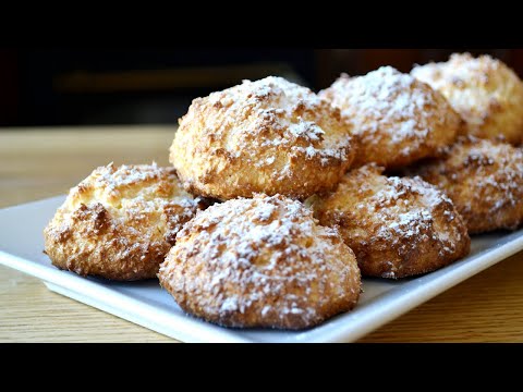 Видео: Аромат на весь дом! Самое вкусное кокосовое печенье. #380
