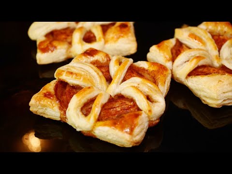 Видео: СЪЕДАЕТСЯ В ОДИН МИГ! Яблоки в слоёном тесте | Apples in Puff Pastry