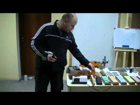 Видео: Мастер - класс по заточке ножей