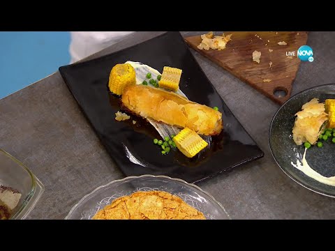 Видео: Рецептите днес: Пиле със спанак и пармезанов сок и Коблер с ябълки - „На кафе” (05.01.2022)