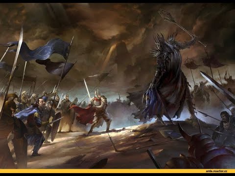 Видео: Айре и Саруман - Бой впятером на одного( Песня про поединке на горе Ородруин)#lordoftherings#