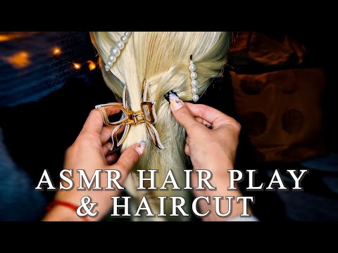 Видео: Успокояващи прически и подстригване,Реални звуци✨ASMR Soothing Hair play & Haircut✨АСМР на Български