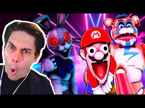 Видео: УГАР ! МАРИО В FNAF SECURITY BREACH ! - SMG4: Freddy's Spaghetteria Security Breach