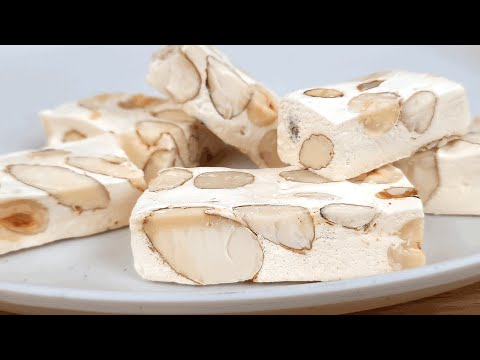 Видео: Мягкая и легкая нуга - без глютена