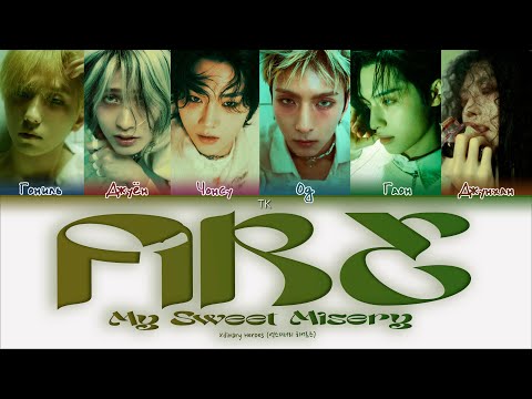 Видео: Xdinary Heroes - FiRE (My Sweet Misery) [ПЕРЕВОД НА РУССКИЙ Color Coded Lyrics]