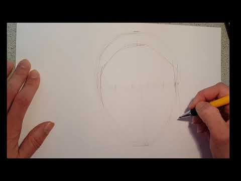 Видео: учимся рисовать шарж с фото . классические пропорции лица (первый шаг к рисованию шаржа ) Часть 1