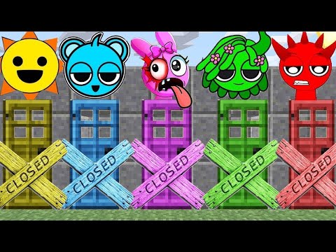 Видео: ВЫБЕРИ ПРАВИЛЬНУЮ ДВЕРЬ ВСЕ ВИДЫ СПРУНКОВ В МАЙНКРАФТ