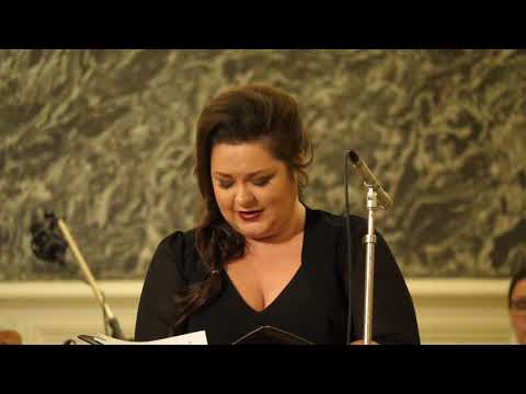 Видео: В. Гаврилин, ст. Т. Калининой. Романс "Осенью", инструментовка В.Акуловича, солистка  Олеся Петрова