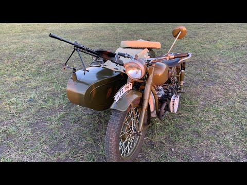 Видео: Кировская ЭМка. Обзор редкого мотоцикла М-72  ранней серии 1947 года.