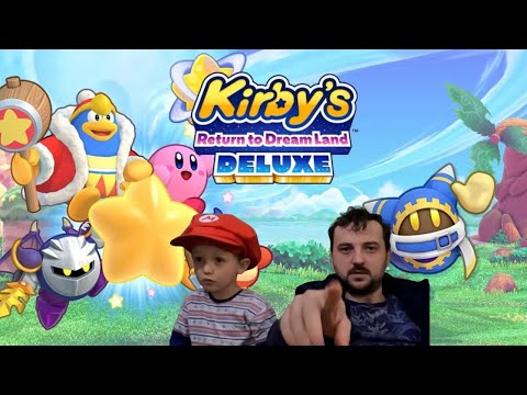 Видео: Сегодня КИРБ!  Проверяем как играет папа, СНОВА! Как всегда не очень | Kirby RTDLD | Саша и Сирожа