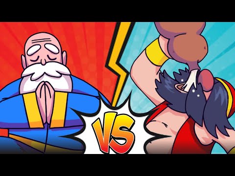 Видео: АЛКАШ против ДЕДА, ЮЛЯ ОЗВЕРЕЛА - УГАРНАЯ ИГРУЛЯ ♦ KungFu Kickball