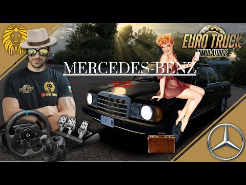 Видео: MERCEDES-BENZ W123 *КЛАСИКА* MOD @BGNIK - EURO TRUCK SIMULATOR 2