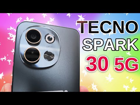 Видео: TECNO SPARK 30 5G - Обзор смартфона. 440К в Antutu.