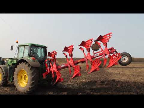 Видео: "Плуг оборотный 4-х корпусной Unlu", часть 1 - dias-agro.ru