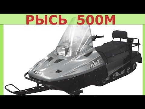 Видео: Снегоход Рысь 500 М