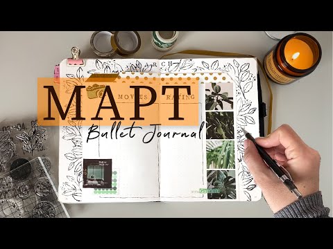 Видео: Оформление ежедневника на Март 2023/BULLET JOURNAL