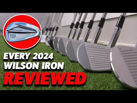 Видео: Обзор всех кованых клюшек Wilson Staff Model, CB и Dynapwr