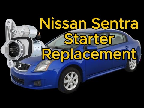 Видео: Замена стартера Nissan Sentra