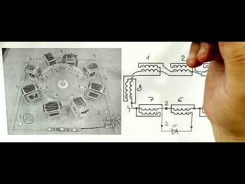 Видео: Лекция 11.5. Восемь магнитов и восемь катушек