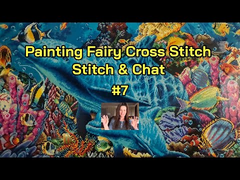 Видео: Чат о вышивке фей по живописи №7 — #феяживопись #вышивкакрестом #вышивкавдольстежка