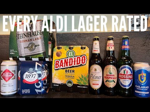 Видео: Какой лагер Aldi лучший? Мы дегустируем все сорта лагера Aldi, доступные на полках в 2023 году.