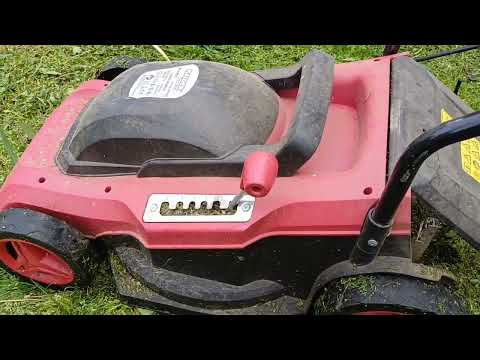 Видео: Електрическа косачка за трева Raider RD-ML33 1800W