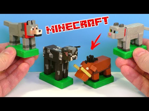 Видео: СВИНОПОТАМ, ТУПЫРИК, МИМОГЛАЗИК и КОТОПРЫГ - друзья Чикибамбони. Майнкрафт из пластилина | Minecraft