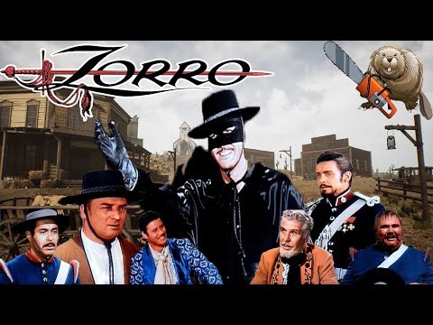 Видео: ЗОРРО / Zorro 1957 Обзор сериала
