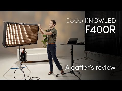Видео: Светодиодный матовый светильник Godox Knowled F400R | Я часто им пользуюсь!