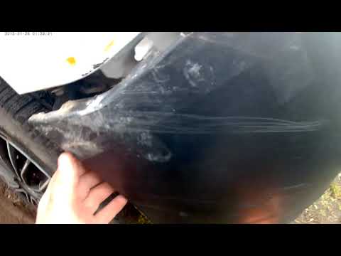 Видео: Renault kangoo 2  Замена переднего бампера