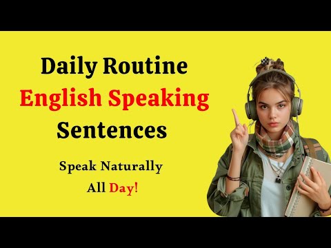 Видео: Ежедневные предложения на английском языке для практики разговорной речи 💬 | Говорите естественно...