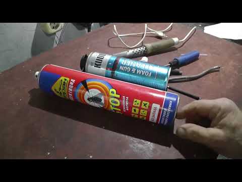 Видео: Как  припаять золотниковый  штуцер к балончику .