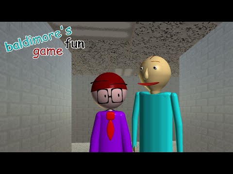 Видео: Я скачал baldimore's fun game! || Baldi's Basics Horror Mods 1 Часть ||