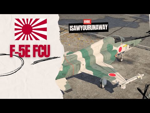 Видео: Лучший полковой самолёт - F-5E FCU в #warthunder