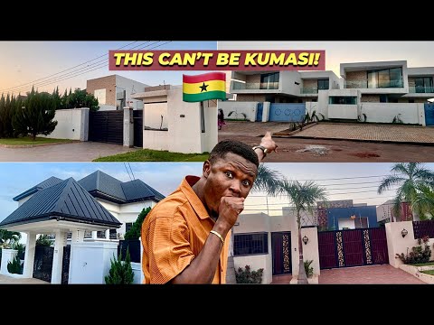 Видео: 😳 Вы не поверите, что эти дома существуют в Кумаси — Гана | Роскошный тур по Сантаси-Аньинам