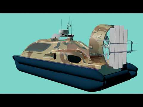 Видео: Обзор судна на воздушной подушке МАРС-10
