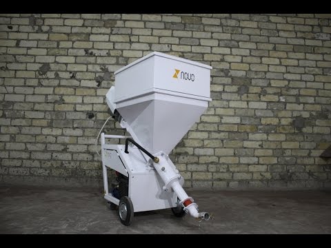 Видео: Штукатурная станция Novo Gen3 (сборка, запуск, видео обзор)